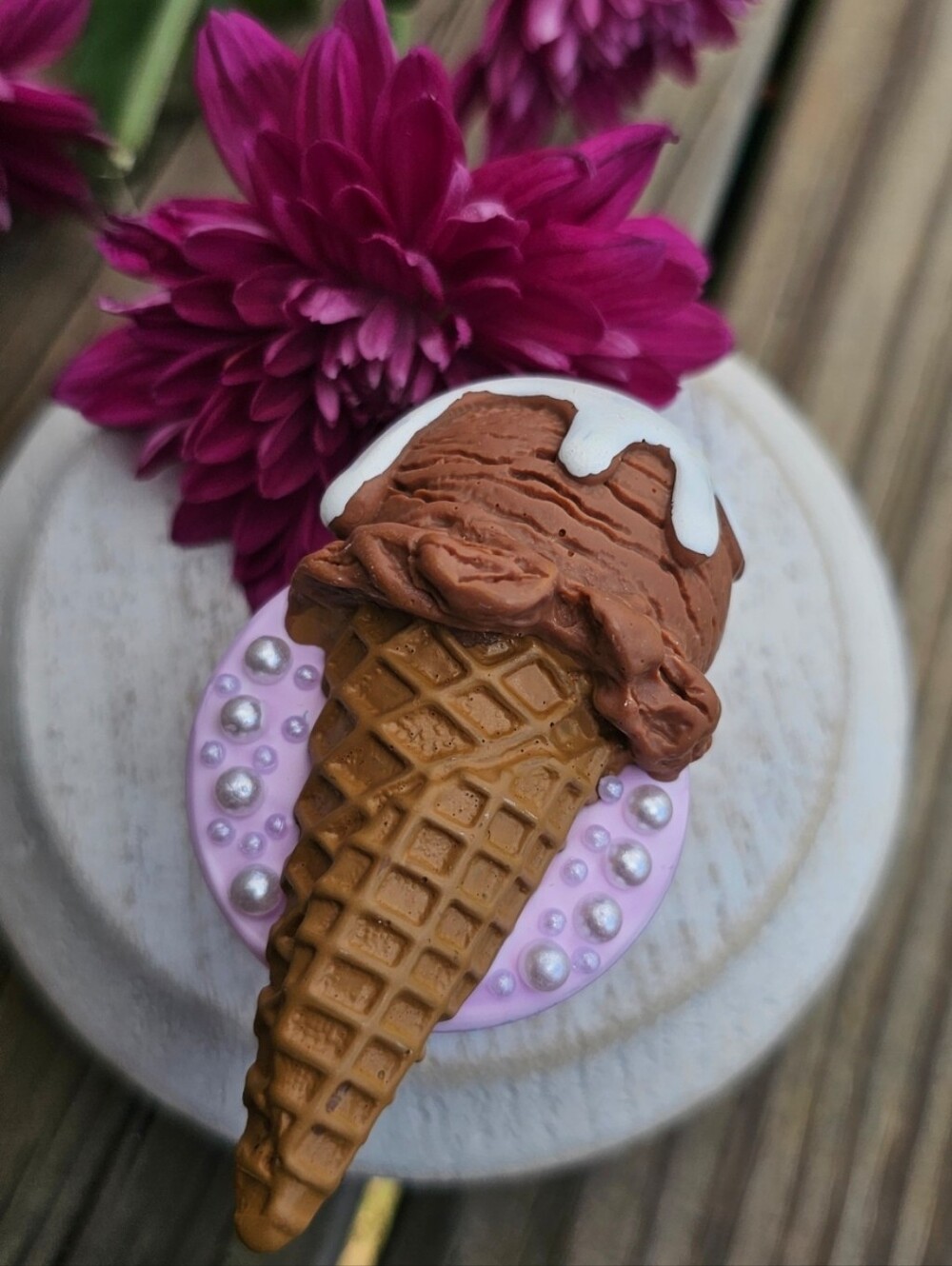 Ice Cream Cone Popsocket (Custom Made)